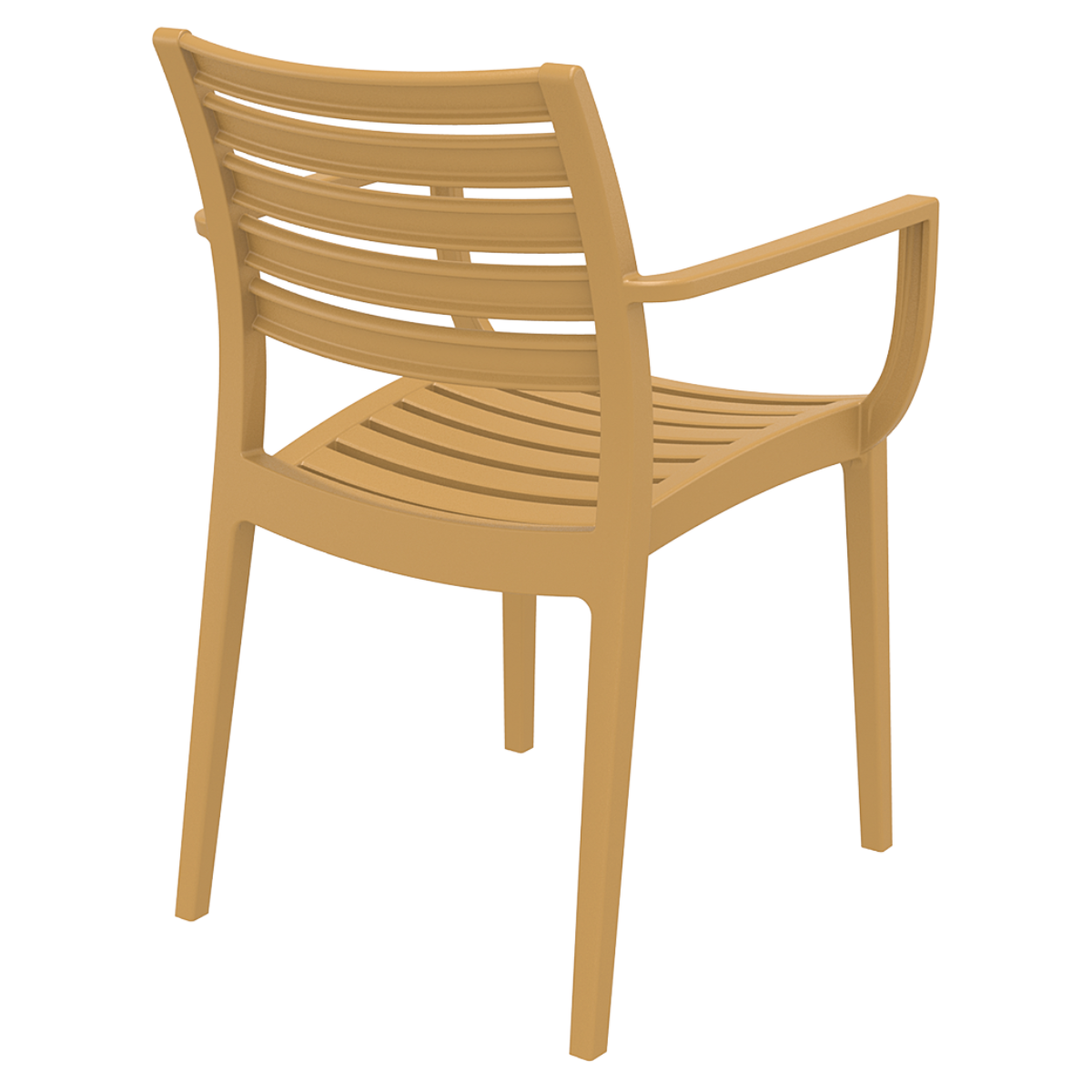 ST ARANA  Sárga design Műanyag kültéri szék